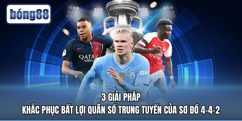 Phương án bổ sung quân số trung tuyến cho sơ đồ 4-4-2