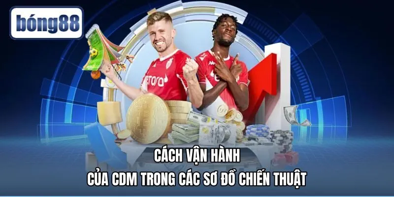 Sắp xếp tiền vệ phòng ngự trên sơ đồ chiến thuật