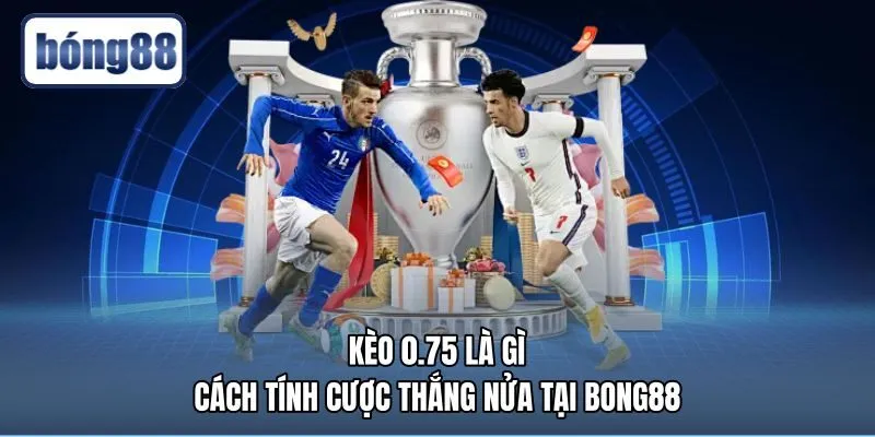 Kèo 0.75 Là Gì - Cách Tính Cược Thắng Nửa Tại Bong88