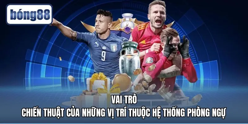 Nhiệm vụ bọc lót và phong tỏa không gian trước cầu môn
